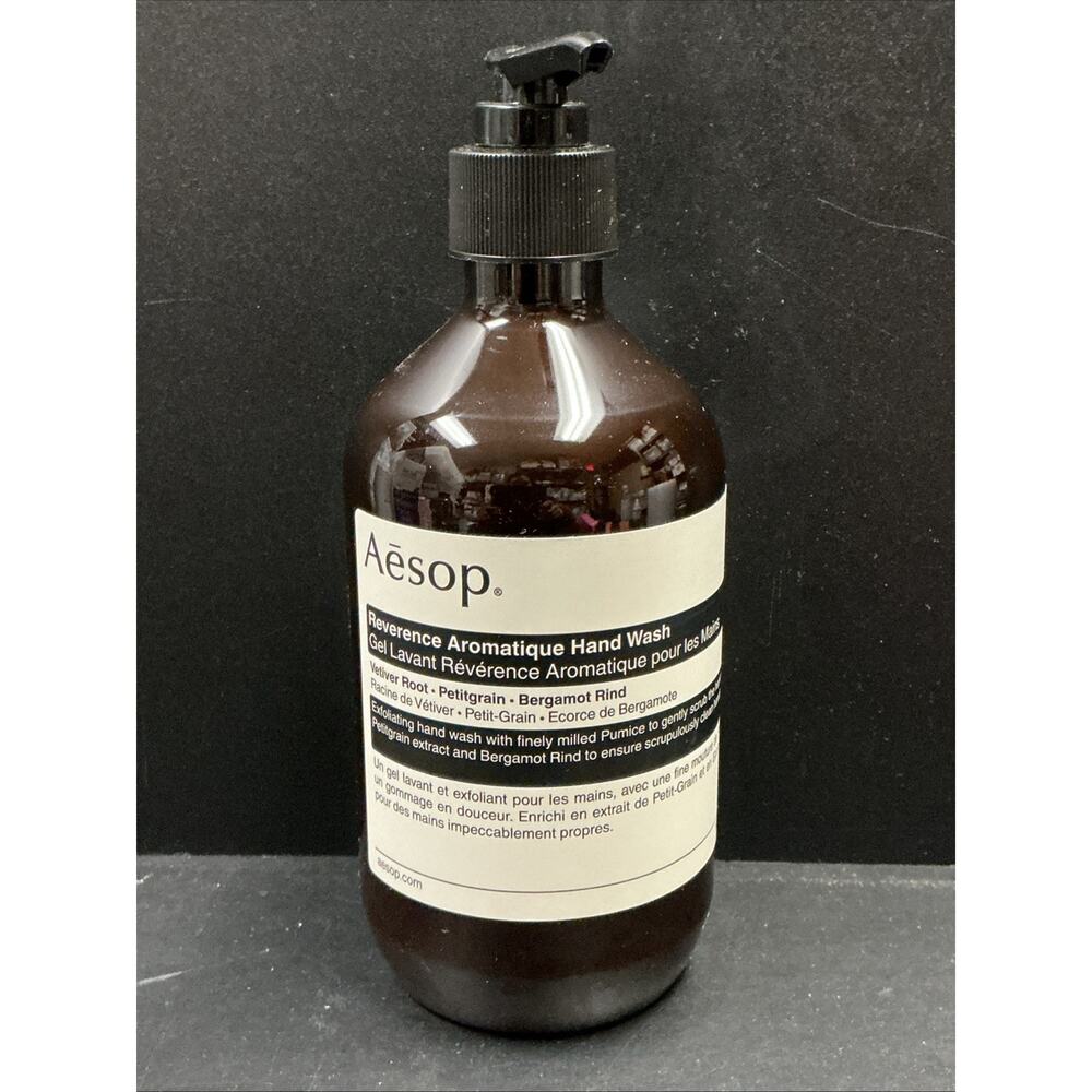 Aesop Reverence Aromatique Hand Wash 16.9oz / 500ml NEW - Picture 2 of 4